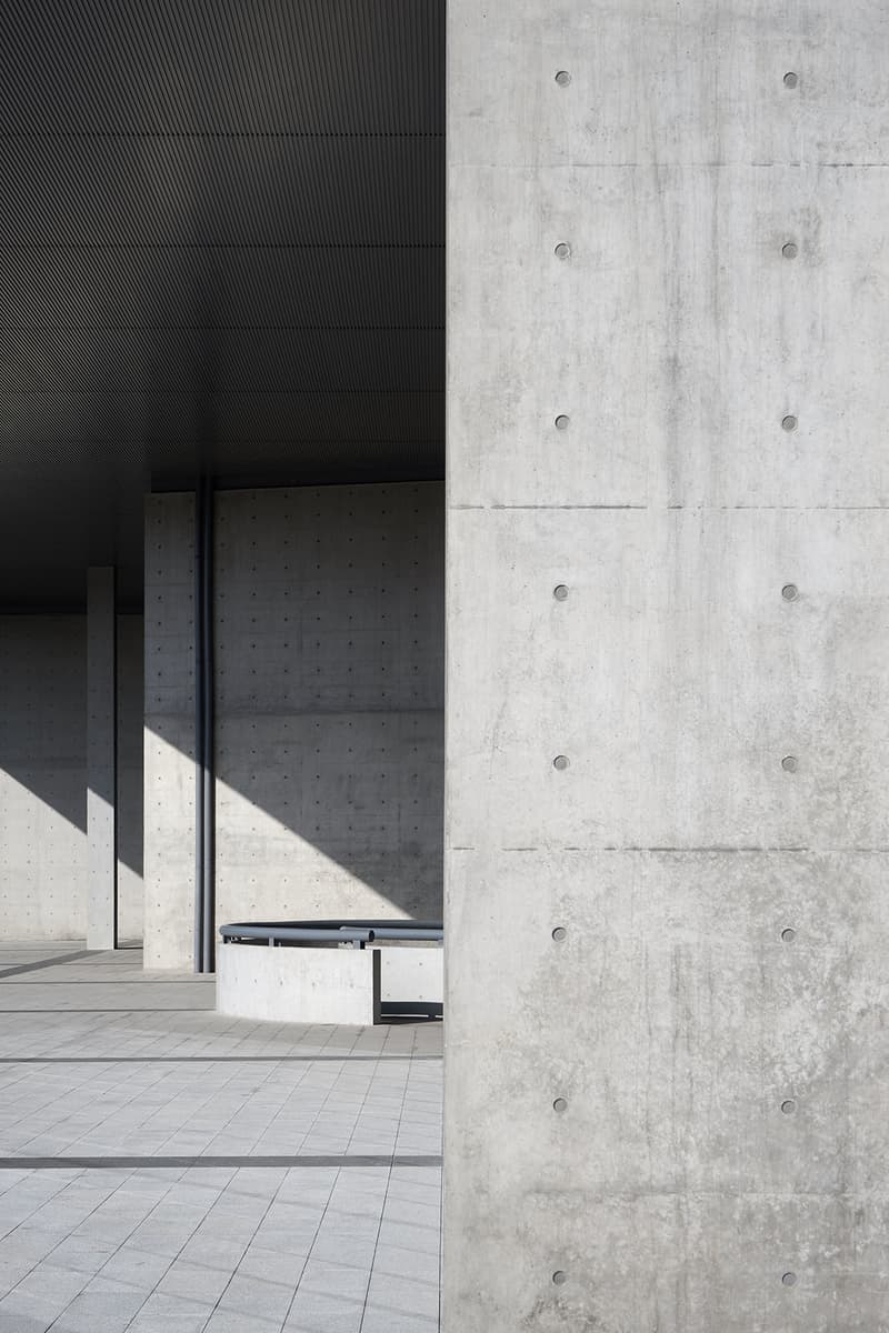 Tadao Ando Liangzhu Village Cultural Art Centre Architecture Design Arts Modern Lighting Interior Exterior Garden Plants Trees