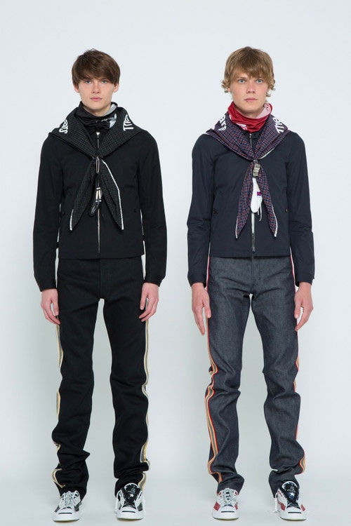TAKAHIROMIYASHITA TheSoloist. Converse Jack Purcell collaboration spring summer 2019 stars stripes american flag branded laces black zipper japan
