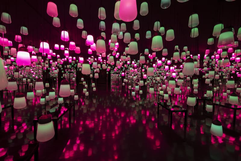 teamlab summer forest exhibition mifuneyama rakuen takeo hot spring japan artworks art installations