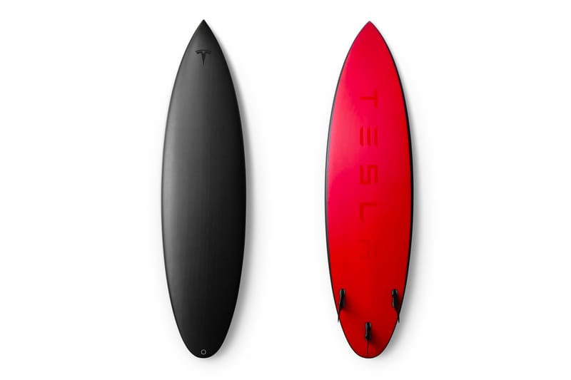 Tesla Released Limited Edition Surfboards