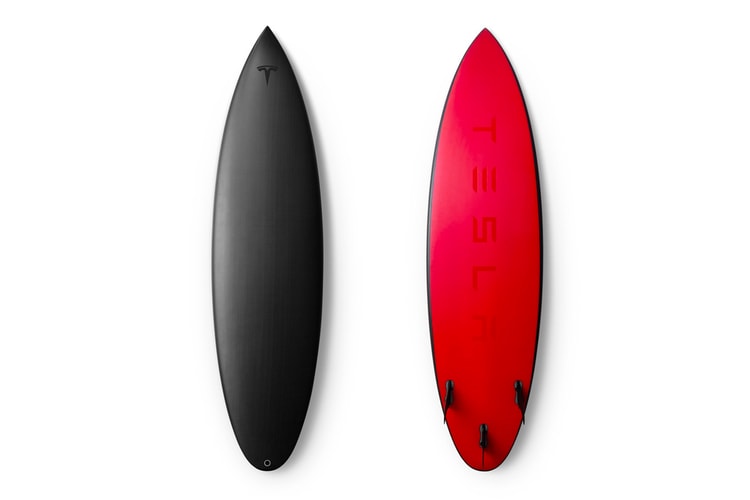 Tesla Released Limited Edition Surfboards