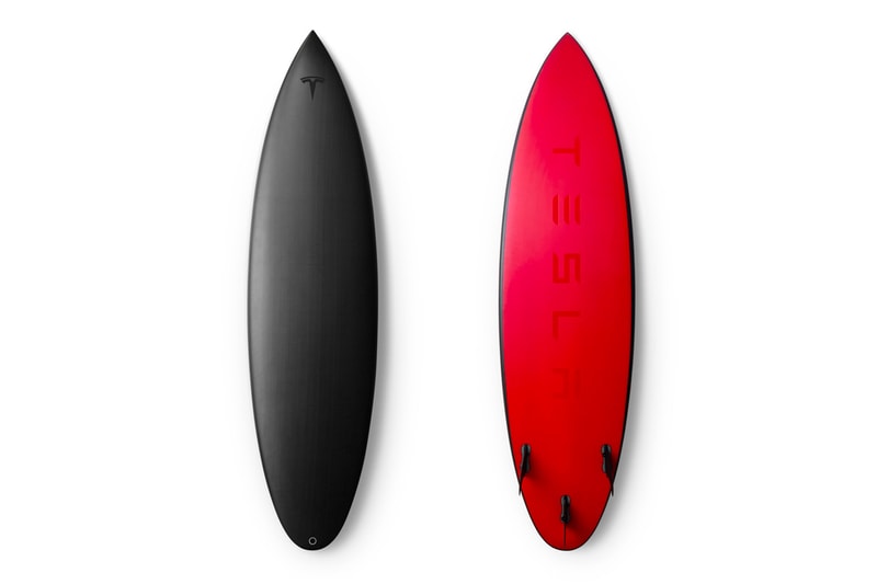 Tesla Limited Edition Surfboards elon musk price purchase release date