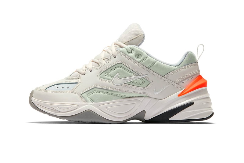 The Nike M2K Tekno Phantom colorway dad shoe