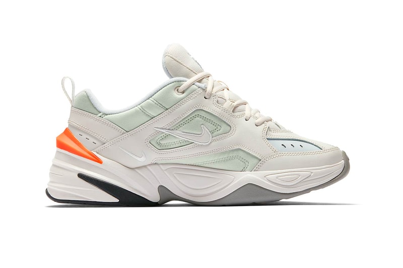 The Nike M2K Tekno Phantom colorway dad shoe
