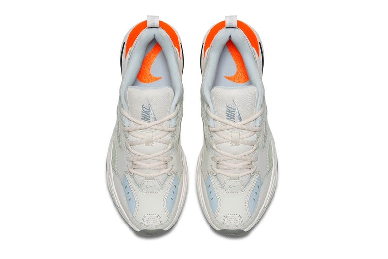 The Nike M2K Tekno Phantom colorway dad shoe