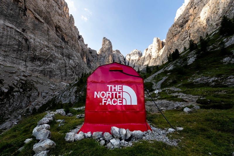 The North Face Pinnacle Archive Alps Pop-up Climbing Italy restored refurbished collection