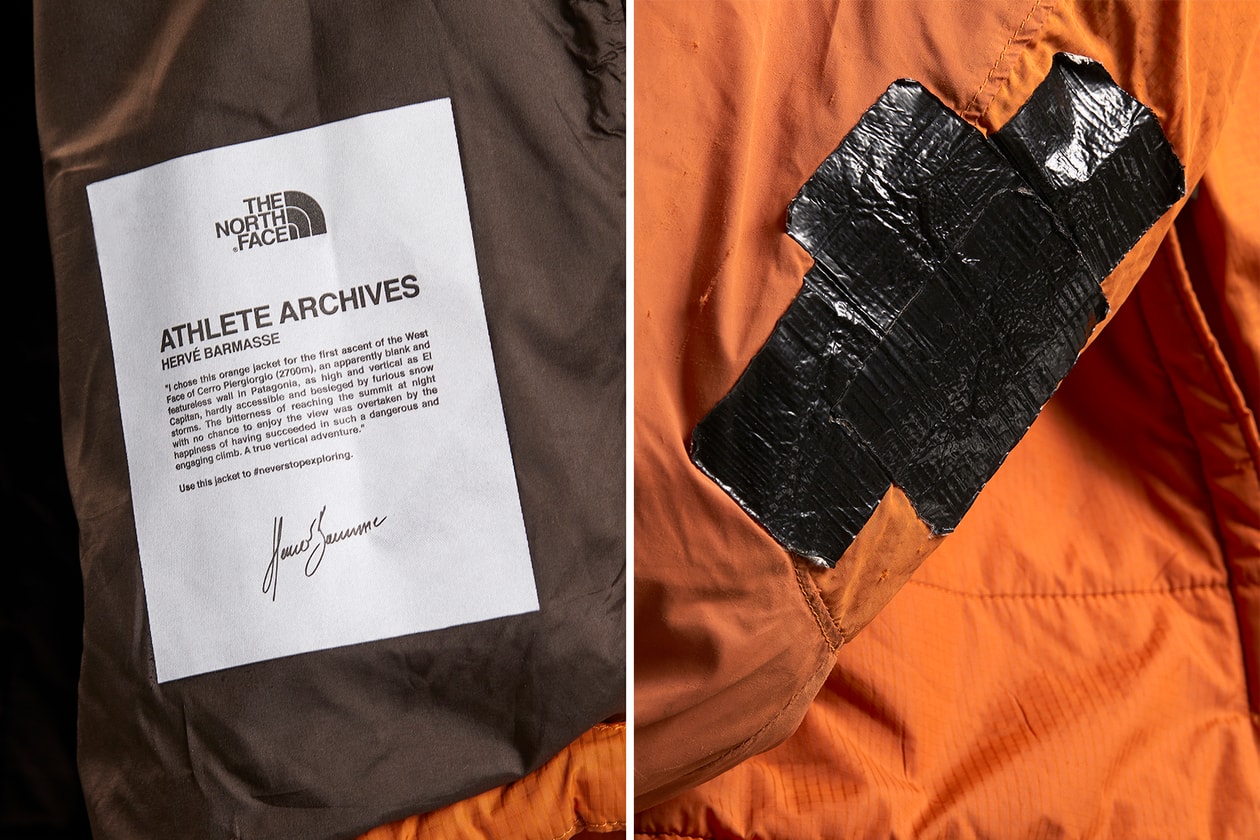 The North Face Pinnacle Archive Alps Pop-up Climbing Italy restored refurbished collection