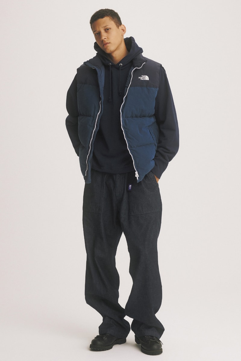 THE NORTH FACE PURPLE LABEL Fall Winter 2018 Lookbook Jackets Outerwear Hoodies Sweaters Pants Trousers Cardigans Scarves Hats Caps