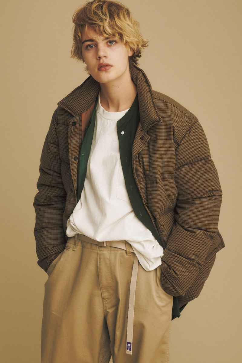 THE NORTH FACE PURPLE LABEL Fall Winter 2018 Lookbook Jackets Outerwear Hoodies Sweaters Pants Trousers Cardigans Scarves Hats Caps