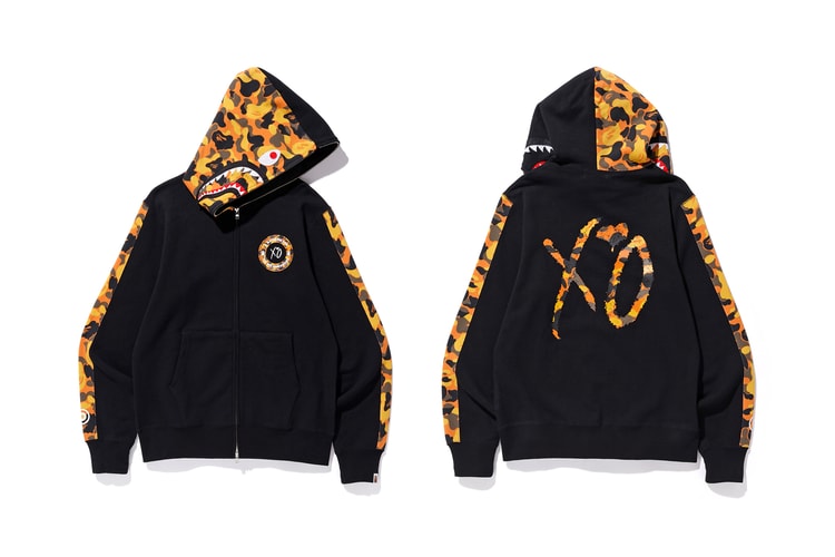 The Weeknd's Upcoming BAPE Collaboration Gets a Closer Look