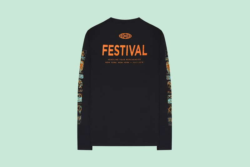 the weeknd panorama festival nyc collection 2018 fashion