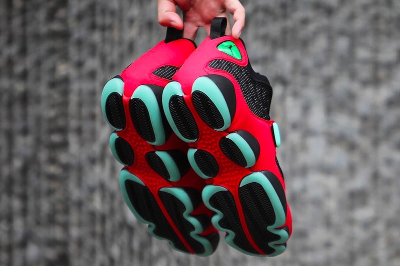 Tinker Hatfield Alternate Air Jordan 13 OG Bred colorway black and red sneaker first look release date availability
