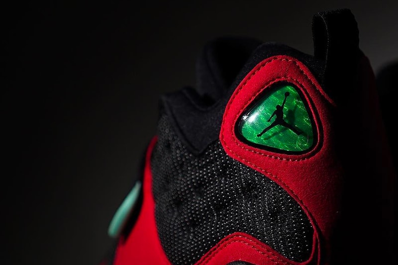 Tinker Hatfield Alternate Air Jordan 13 OG Bred colorway black and red sneaker first look release date availability
