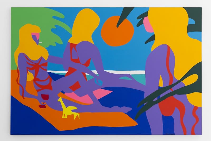 todd james the gods are smiling on us dio horia mykonos greece exhibition artworks paintings