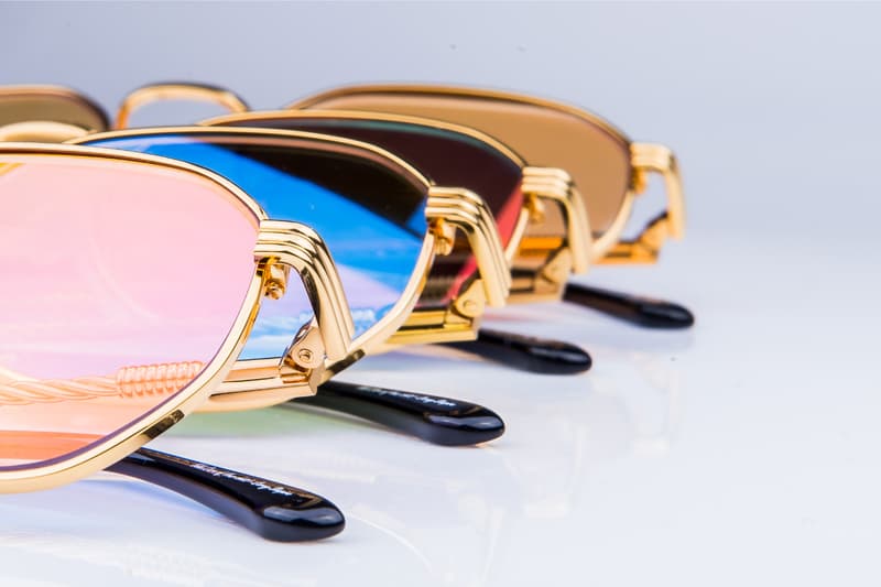 vintage frames luxury sunglasses glasses frames 18kt karat gold signature series tory lanez