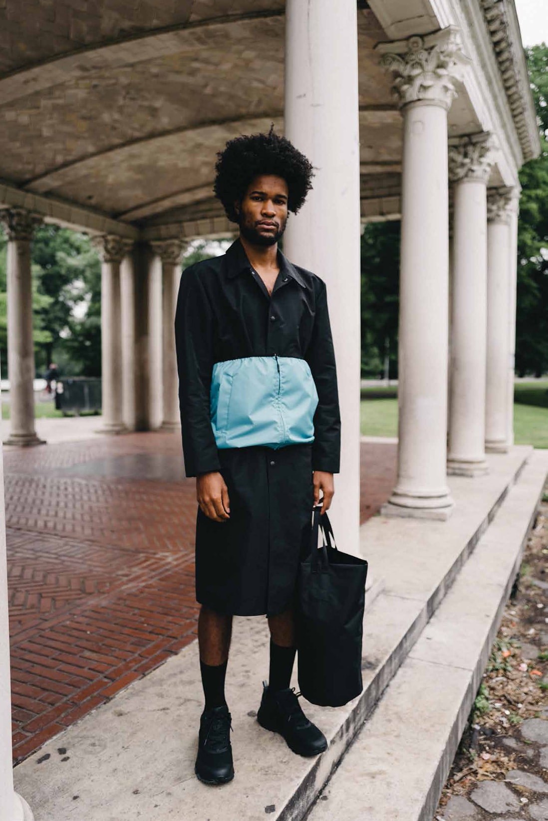 Tourist Studios Spring/Summer 2019 Lookbook Lookbooks Release Information Opening Ceremony Tailoring Athletic Shorts Suit