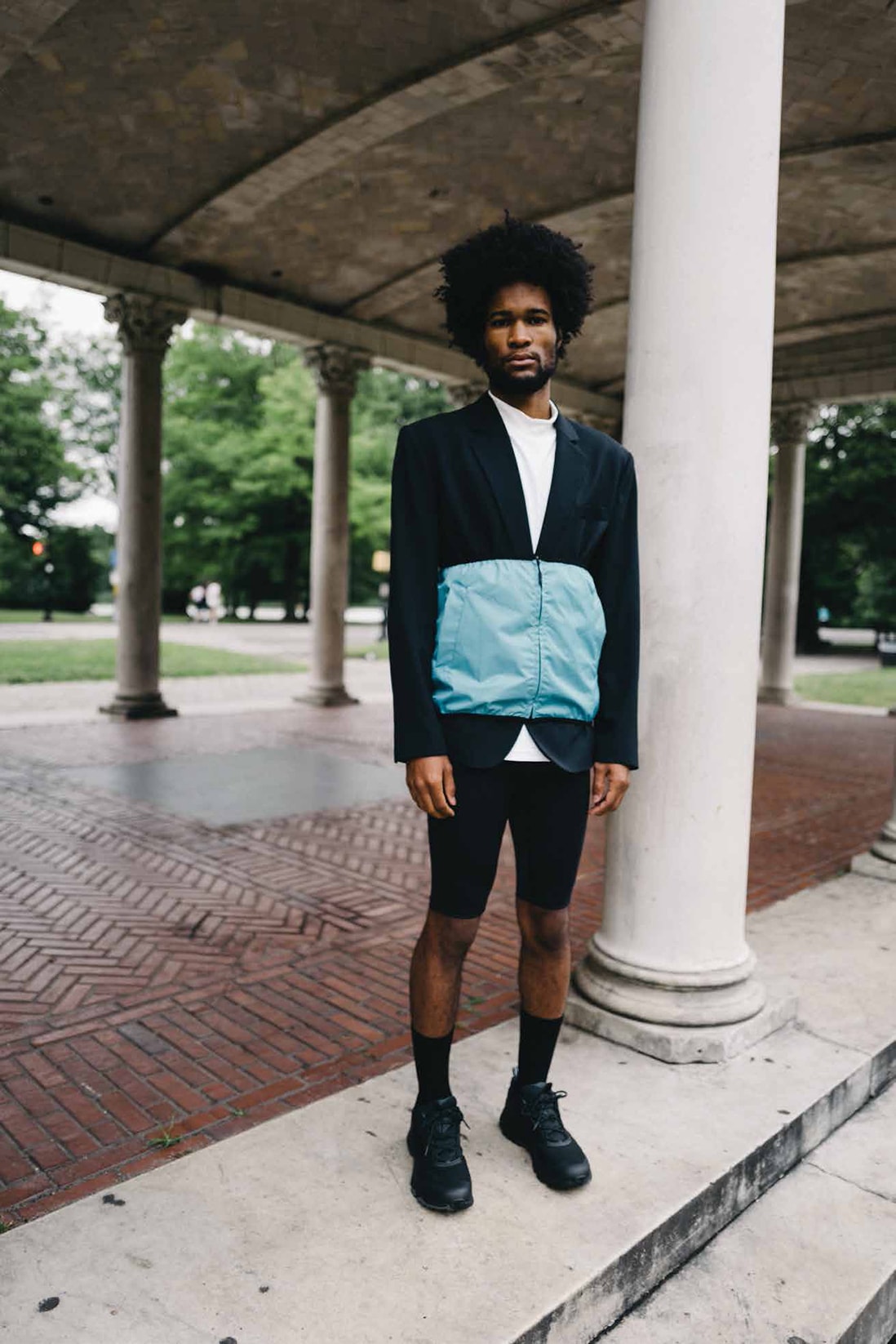 Tourist Studios Spring/Summer 2019 Lookbook Lookbooks Release Information Opening Ceremony Tailoring Athletic Shorts Suit