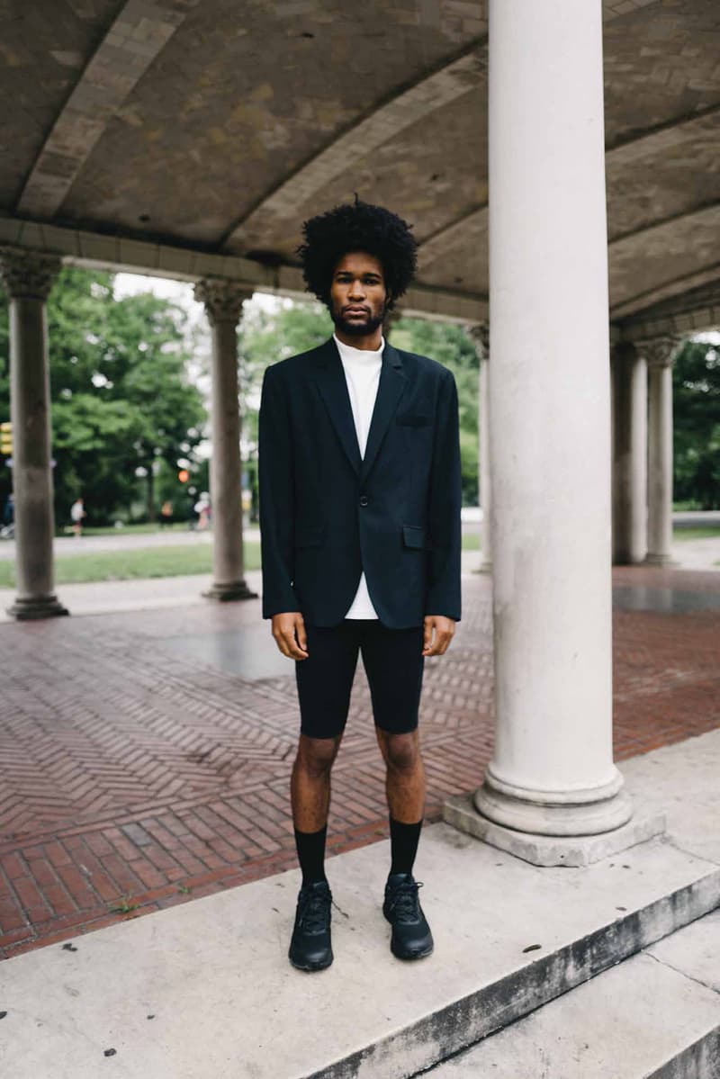 Tourist Studios Spring/Summer 2019 Lookbook Lookbooks Release Information Opening Ceremony Tailoring Athletic Shorts Suit