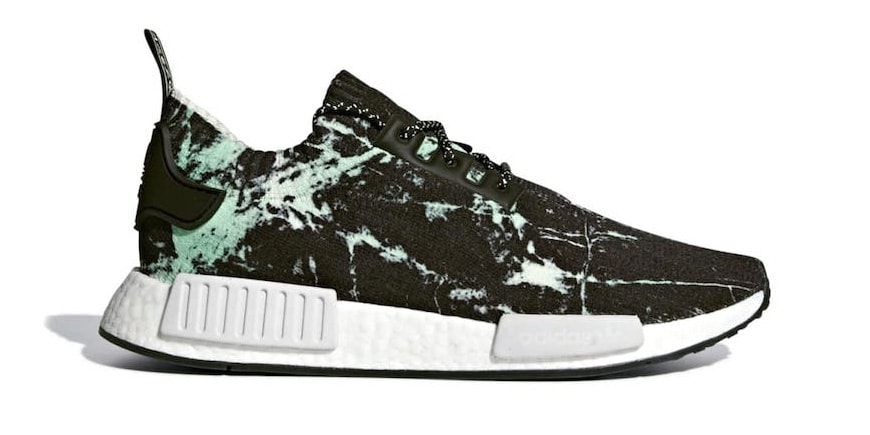 adidas NMD R1 Primeknit "Green Marble" Release |