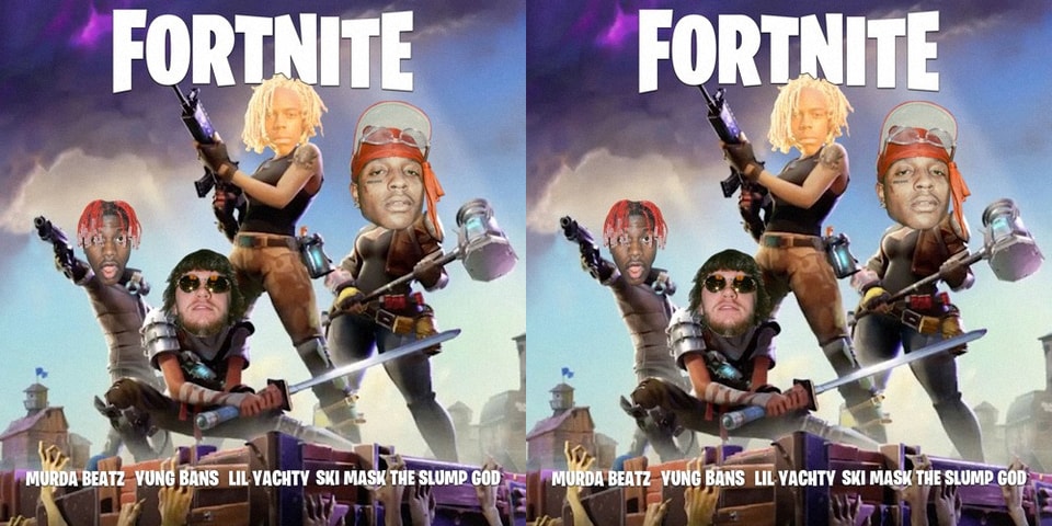 Lil Yachty Ski Mask The Slump God Yung Bans Murda Beatz Fortnite - lil yachty ski mask the slump god yung bans murda beatz fortnite stream hypebeast
