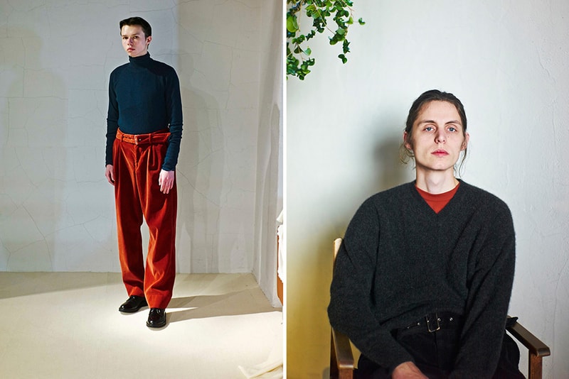 Undecorated Fall winter 2018 collection japan man rename lookbook