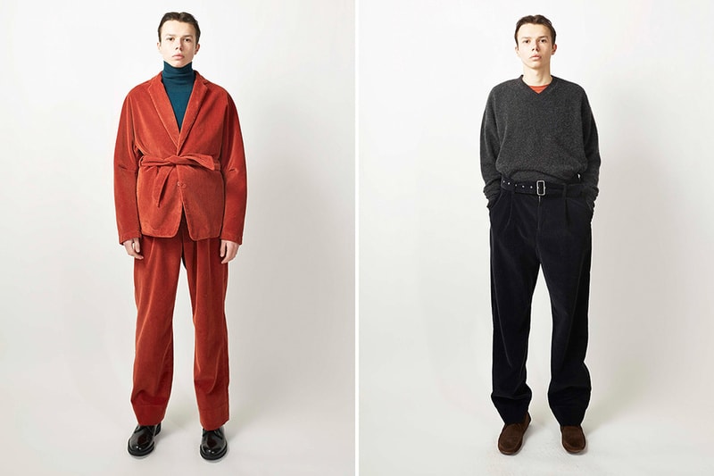 Undecorated Fall winter 2018 collection japan man rename lookbook