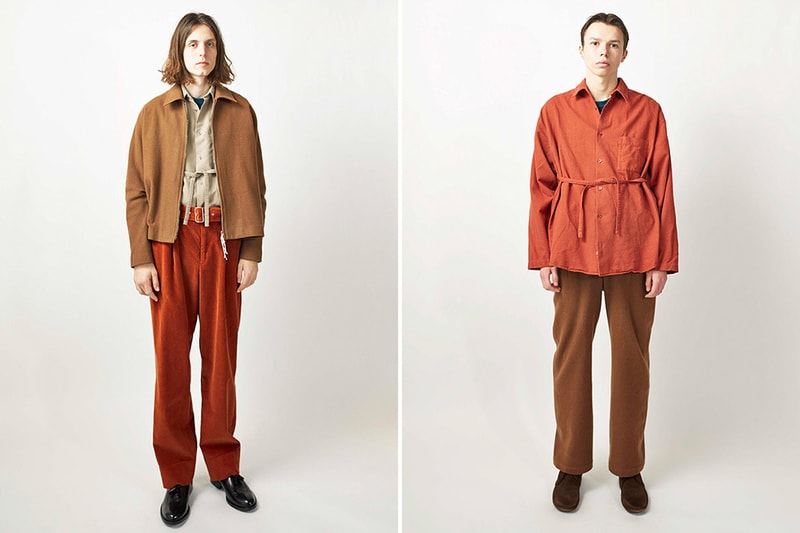 Undecorated Fall winter 2018 collection japan man rename lookbook