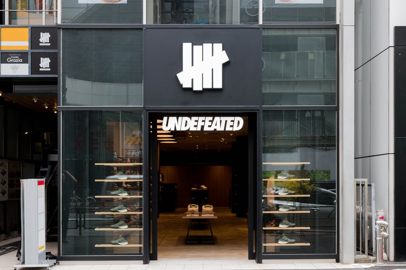 UNDEFEATED Harajuku Meiji-Dori Store Opening inside closer look nike kobe zoom 1 protro collaboration japan