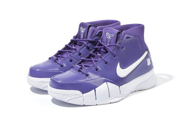 undefeated nike zoom kobe 1 protro purple hong kong store release patent leather white exclusive unreleased