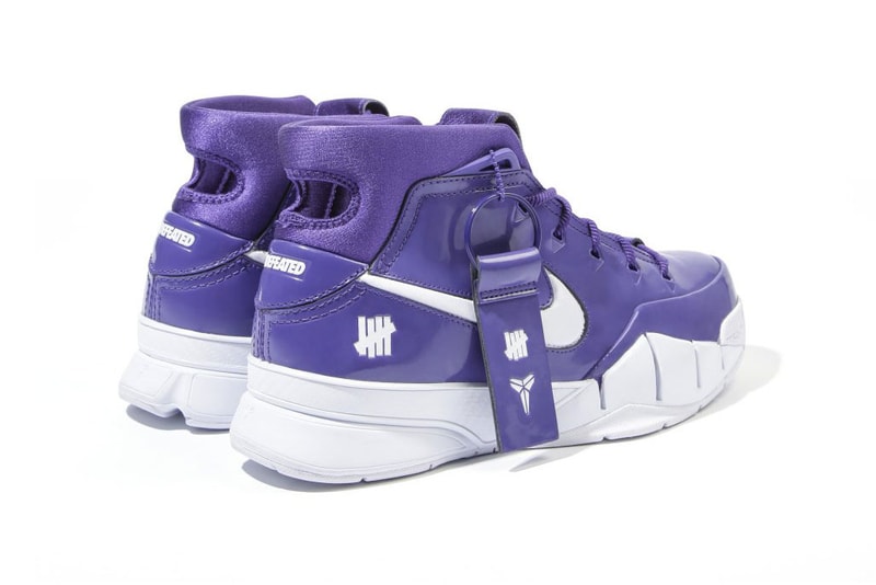 undefeated nike zoom kobe 1 protro purple hong kong store release patent leather white exclusive unreleased