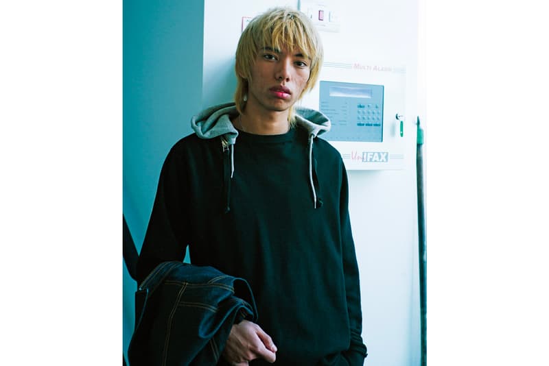 uniform experiment Fall Winter 2018 Lookbook collection outerwear accessories shirts sneakers