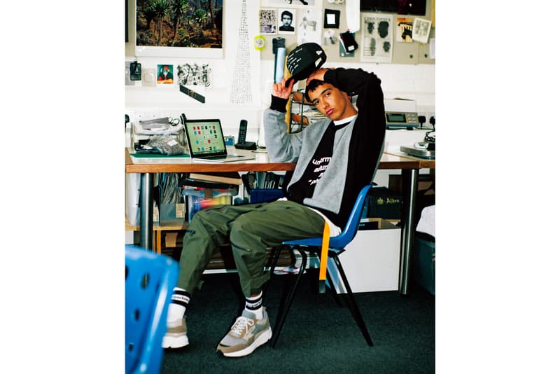 uniform experiment Fall Winter 2018 Lookbook collection outerwear accessories shirts sneakers