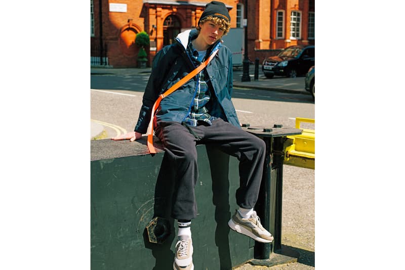 uniform experiment Fall Winter 2018 Lookbook collection outerwear accessories shirts sneakers