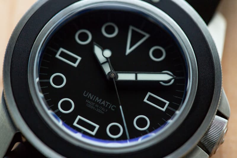 Unimatic U1-E U1-EN U1-EM U1-EMN Divers Watches Time Pieces limited edition 300 pieces black modello uno 600