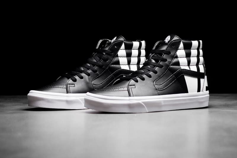 Vans Adorns Sk8 Hi With Oversized Logo Graphic Hypebeast