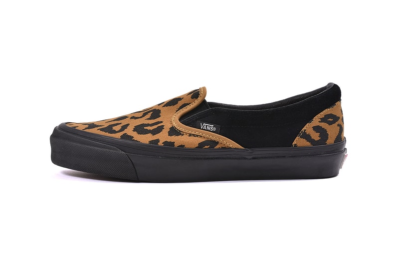 vans vault cow leopard pack authentic slip on footwear shoes sneakers