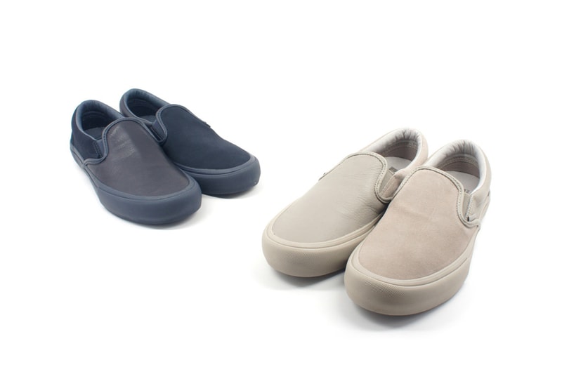 Vans Vault Engineered Garments Classic Slip On LX Release Details Footwear Shoes Trainers Kicks Sneakers Available Cop Purchase Buy Now July 6