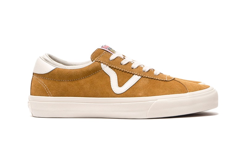 Vans Vault Epoch Sport Model Revival Marshmallow Cumin Black LX Suede White Yellow Brown