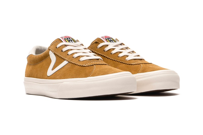 Vans Vault Epoch Sport Model Revival Marshmallow Cumin Black LX Suede White Yellow Brown