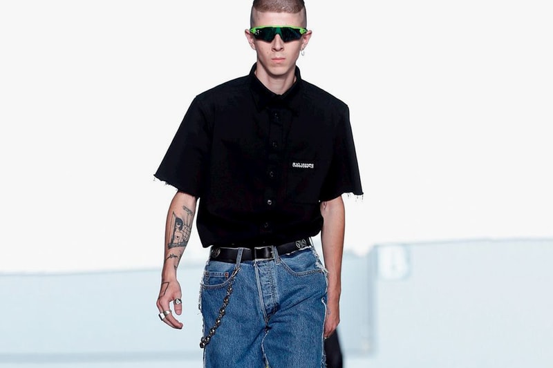 Vetements Demna Gvasalia Designed App History Georgia QR Code Graphics Georgian Wikipedia Page Apps Apple Android iPhone Runway Spring/Summer 2019 Collection Paris Off Schedule Fashion Week