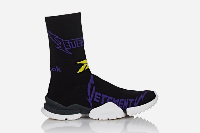 vetements reebok sock runner sizing