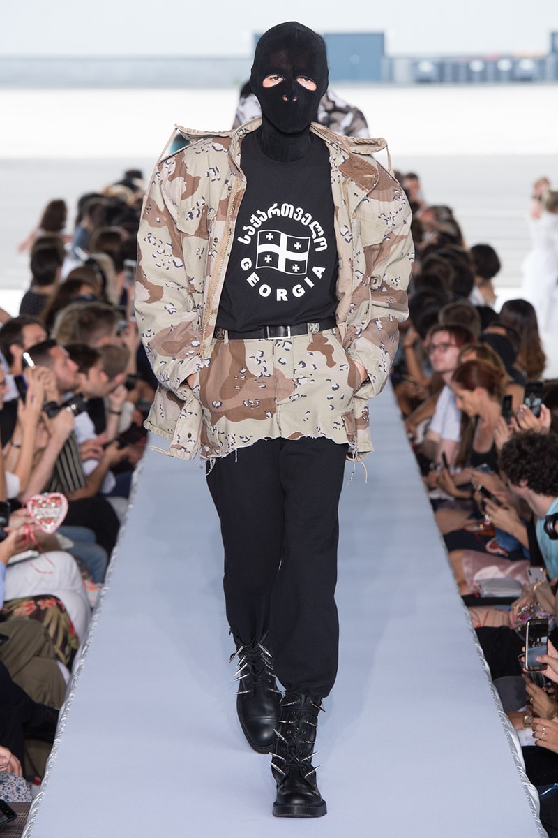Vetements Spring Summer 2019 Collection demna gvasalia paris couture 2018