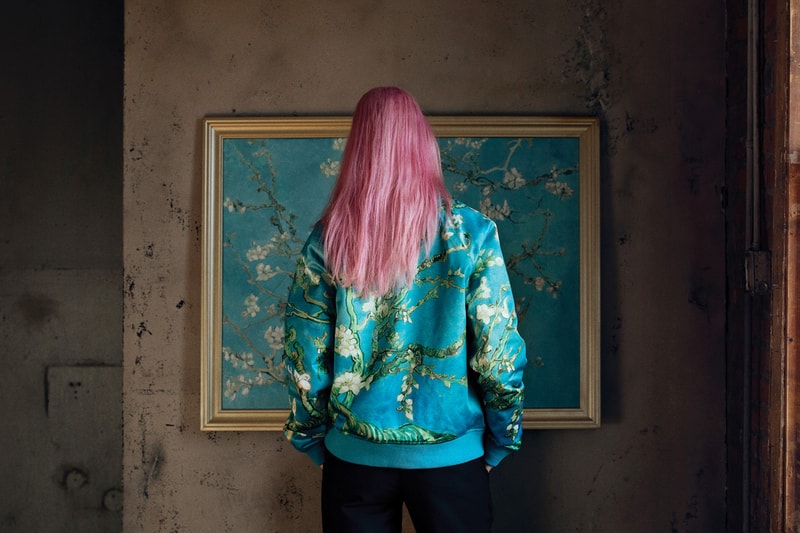 vincent van gogh museum Vans collaboration release date lookbook official drop release date cop buy purchase sale sell skull flower floral bomber long sleeve short tee shirt sneaker old skool slip on sk8 hi authentic self portrait amsterdam august 3 2018