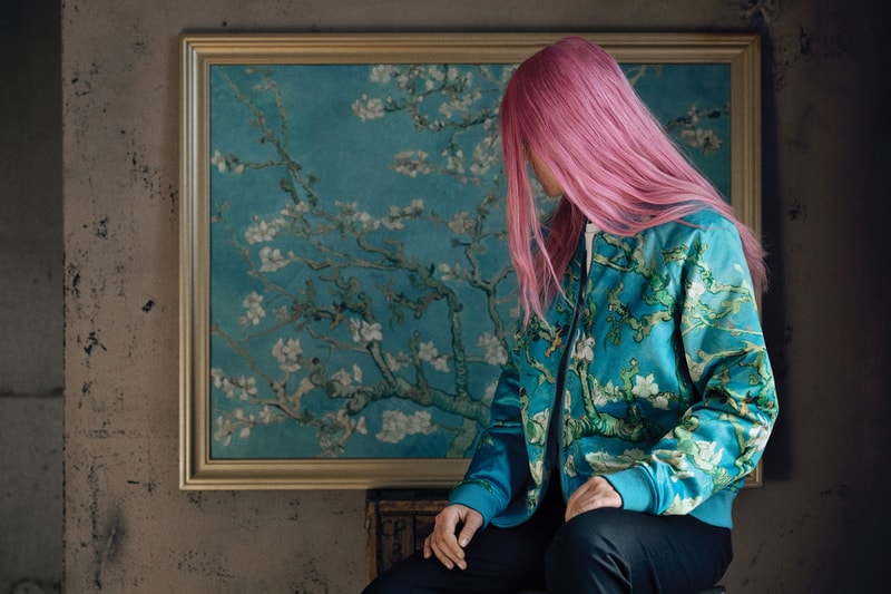 vincent van gogh museum Vans collaboration release date lookbook official drop release date cop buy purchase sale sell skull flower floral bomber long sleeve short tee shirt sneaker old skool slip on sk8 hi authentic self portrait amsterdam august 3 2018