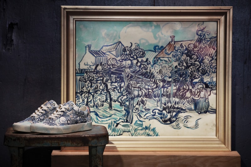 vincent van gogh museum Vans collaboration release date lookbook official drop release date cop buy purchase sale sell skull flower floral bomber long sleeve short tee shirt sneaker old skool slip on sk8 hi authentic self portrait amsterdam august 3 2018