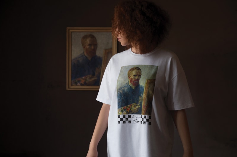 vincent van gogh museum Vans collaboration release date lookbook official drop release date cop buy purchase sale sell skull flower floral bomber long sleeve short tee shirt sneaker old skool slip on sk8 hi authentic self portrait amsterdam august 3 2018