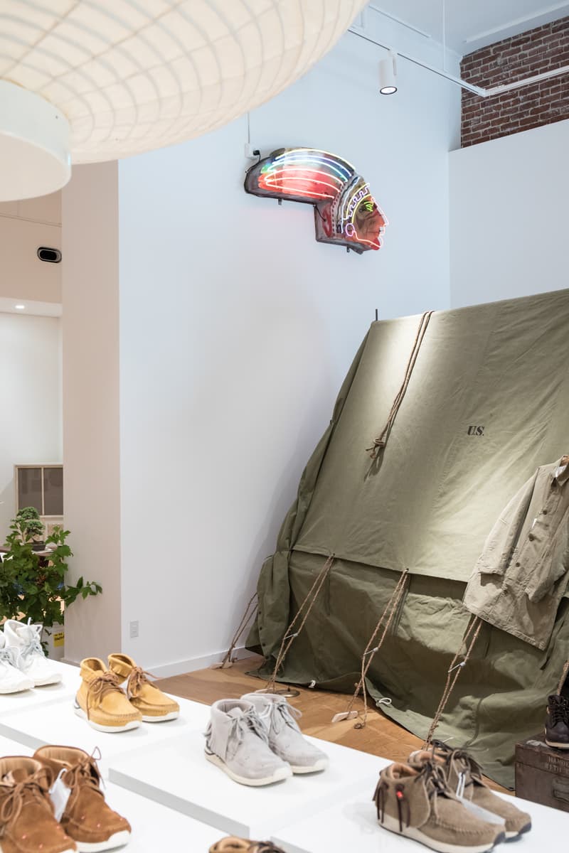 visvim japan exposition los angeles retail store contrary dept. F.I.L.