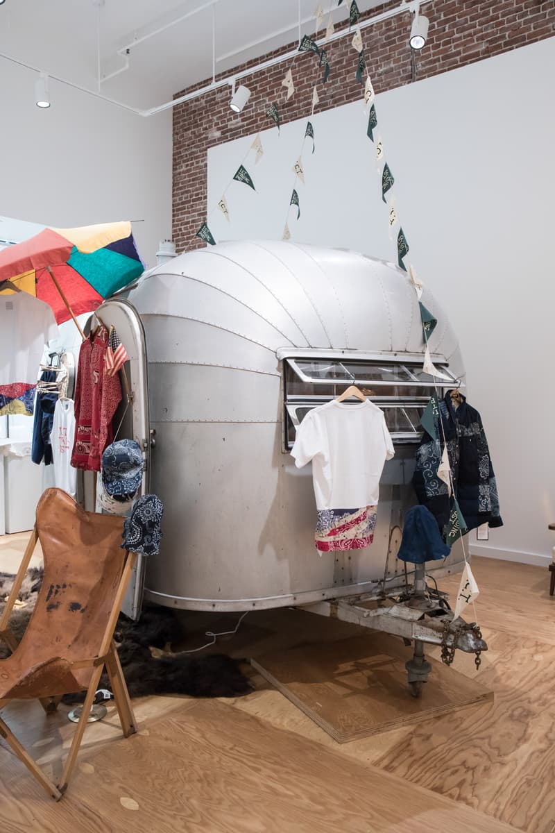 visvim japan exposition los angeles retail store contrary dept. F.I.L.