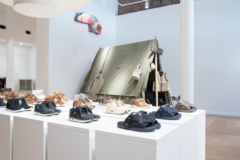 visvim japan exposition los angeles retail store contrary dept. F.I.L.