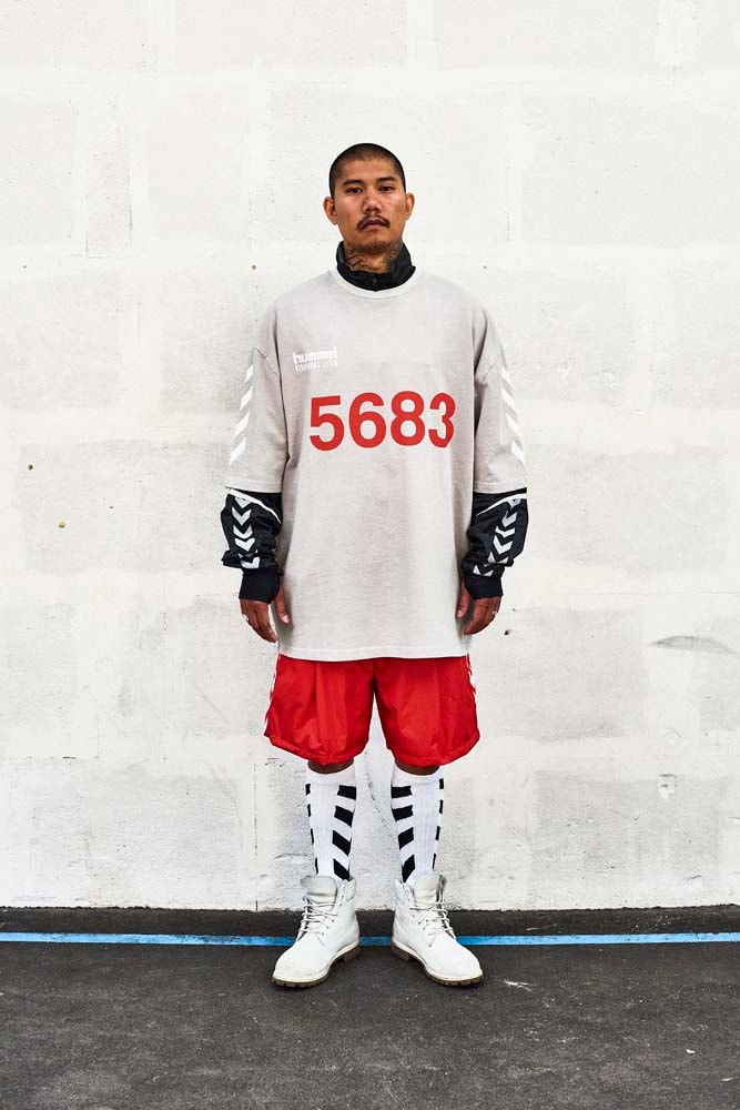 Willy Chavarria Hummel collaboration july 9 2018 new york fashion week men nyfw drop release date info lookbook sponsorship soccer
